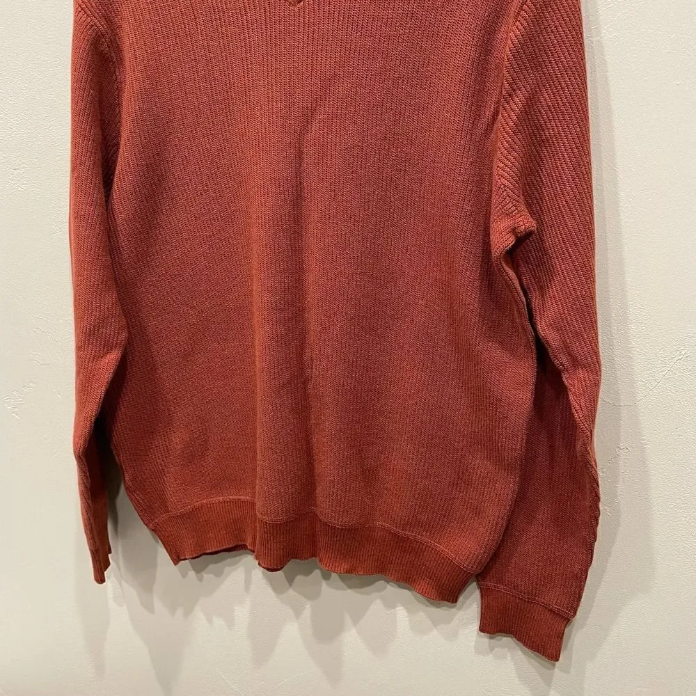 Tommy Bahama Men’s Dark Orange Sweater - Size: Medium